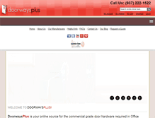 Tablet Screenshot of doorwaysplus.com